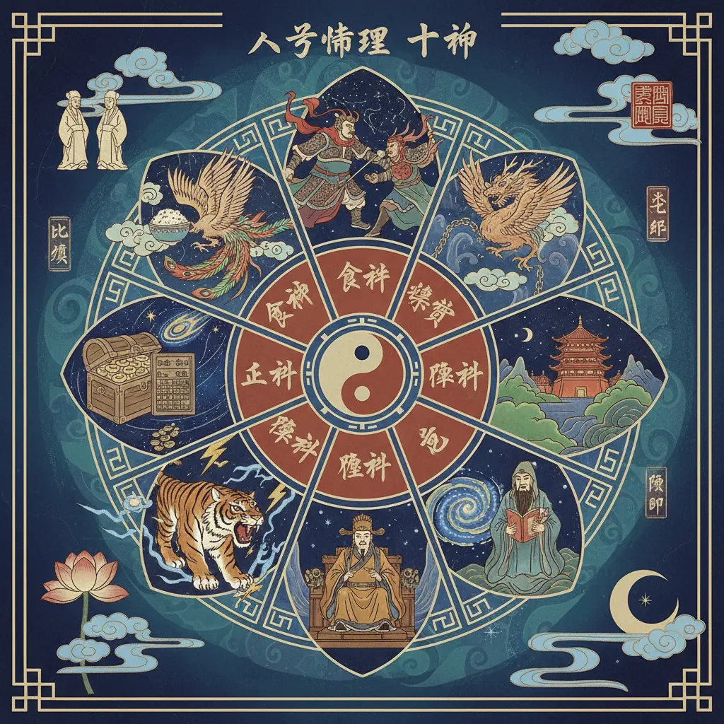 八字命理 - 十神