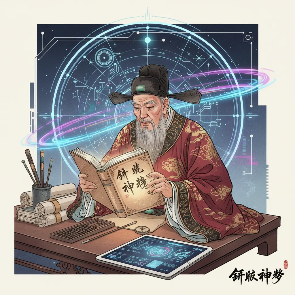 算命師傅 - 鐵版神數