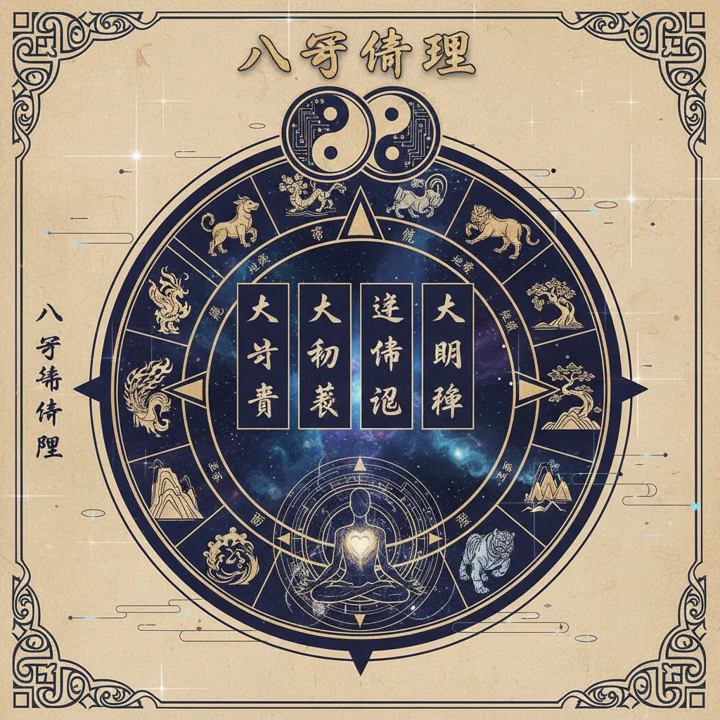 八字命理 - 八字命盤