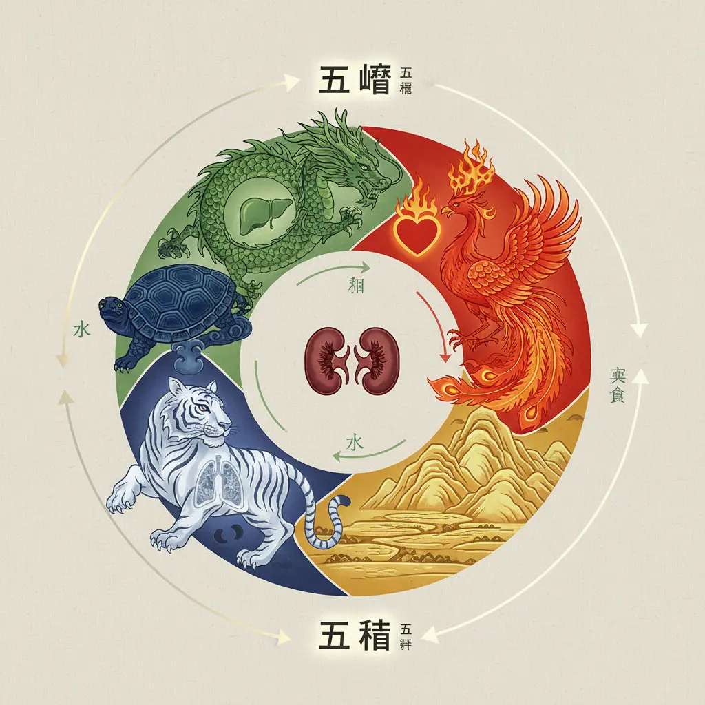五行 - 五臟