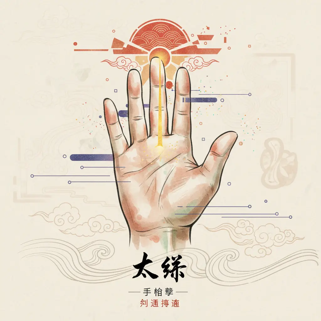 手相學 - 太陽線