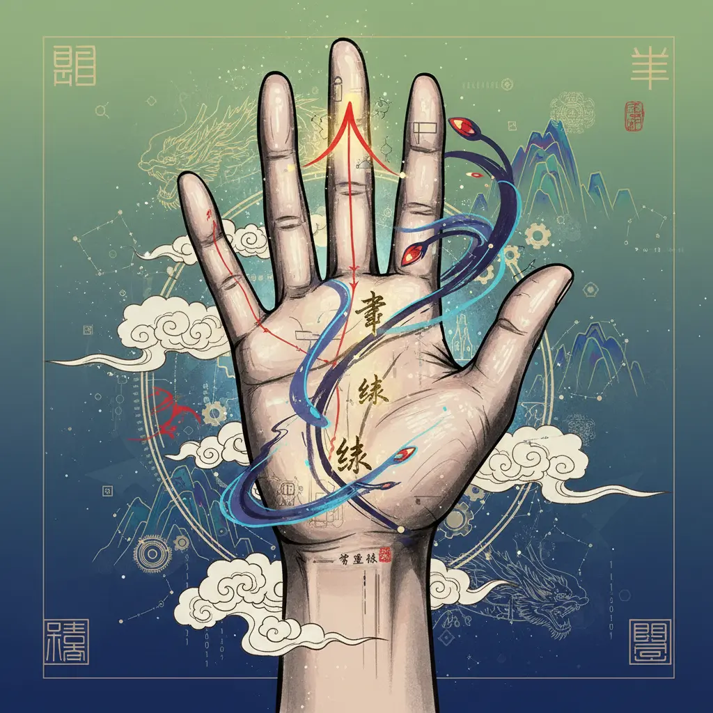 手相學 - 事業線